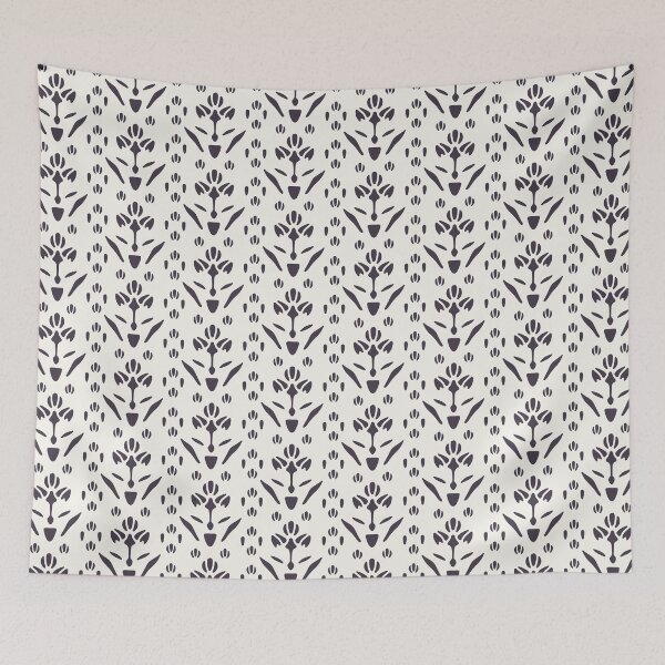 Item preview,  Striped floral motif persian style.  designed and sold by Limolida.