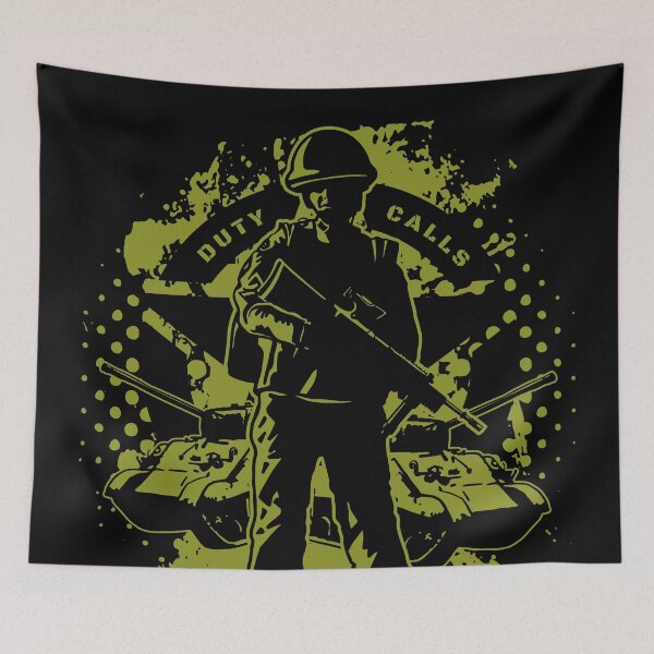 Item preview, Military Duty Calls designed and sold by DOODL.