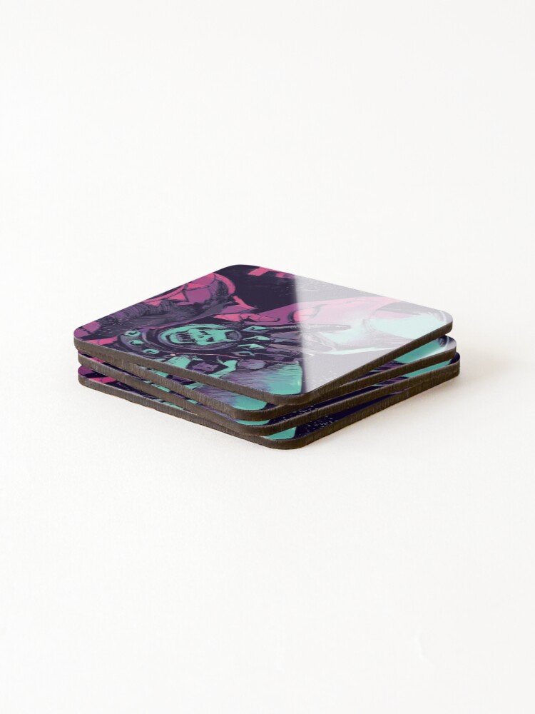 Alternate view of Killer Queen Coasters (Set of 4)