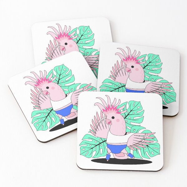 Item preview, 80's Aerobic Exercising Cockatoo designed and sold by nanshizzle.