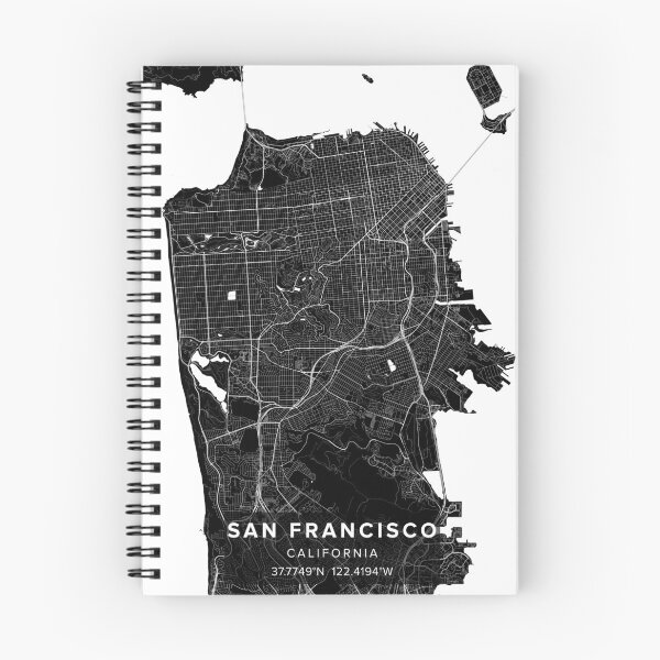 Item preview, San Francisco Map  designed and sold by Kara515.