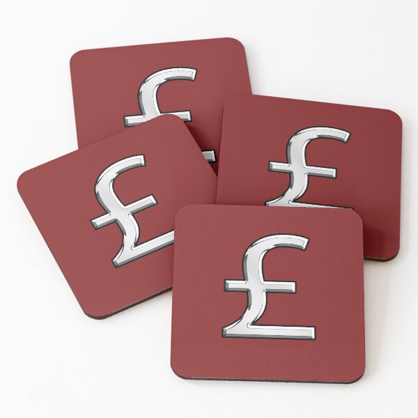 Item preview, British Pound Currency Symbol designed and sold by Garaga.