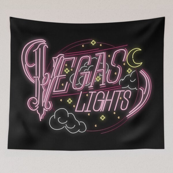 Item preview, Vegas Lights (Pink) designed and sold by deathangeltaco.