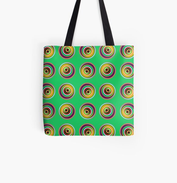 Mandala Maze Digital Art All Over Print Tote Bag