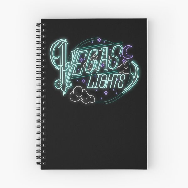 Item preview, Vegas Lights (Blue) designed and sold by deathangeltaco.