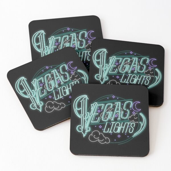 Item preview, Vegas Lights (Blue) designed and sold by deathangeltaco.
