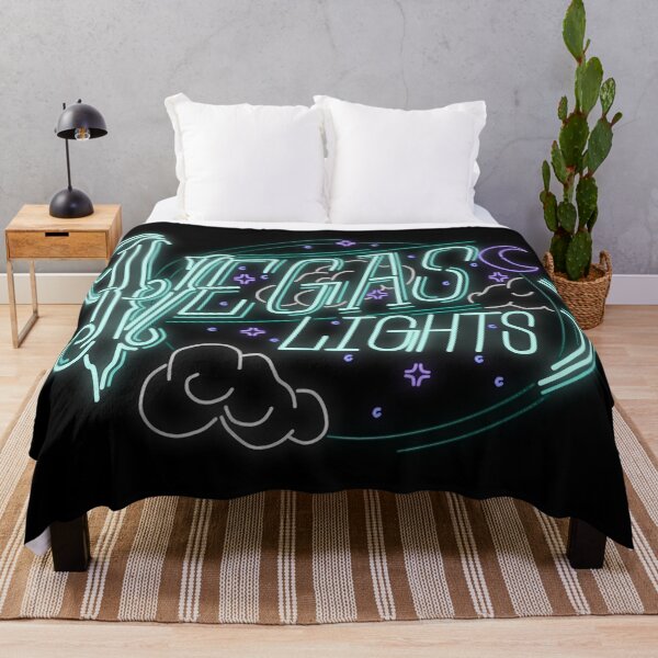 Item preview, Vegas Lights (Blue) designed and sold by deathangeltaco.