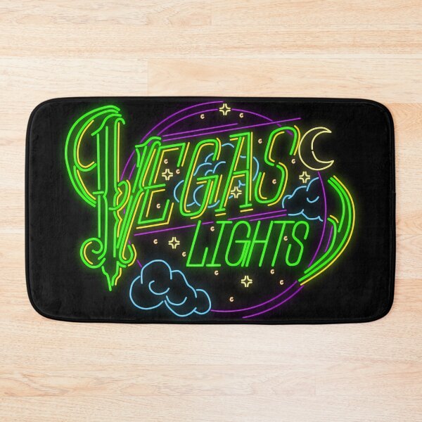 Item preview, Vegas Lights (Green) designed and sold by deathangeltaco.