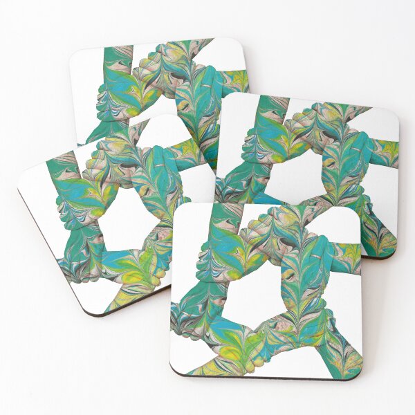 Item preview, Better Together : Marbled Hands2 designed and sold by MarbleCloud.