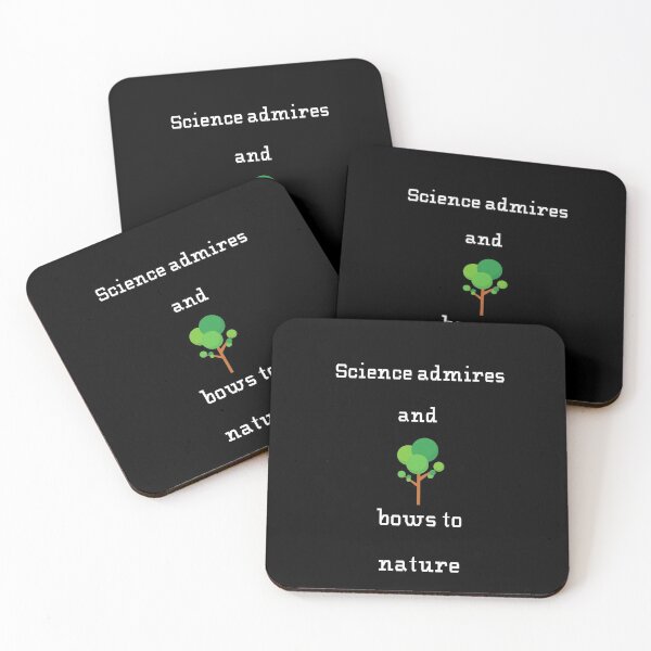 Item preview, science admires and bows to nature designed and sold by Fredonfire.