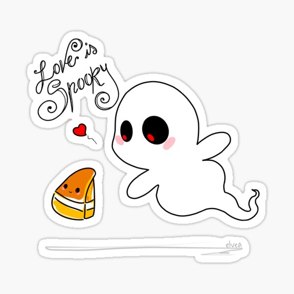Love is Spooky Sticker