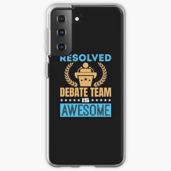 Lustiger Debattenteam Debattierer Hulle Klebefolie Fur Samsung Galaxy Von Noirty Redbubble