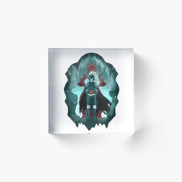 Stained Glass: Hades Acrylic Block