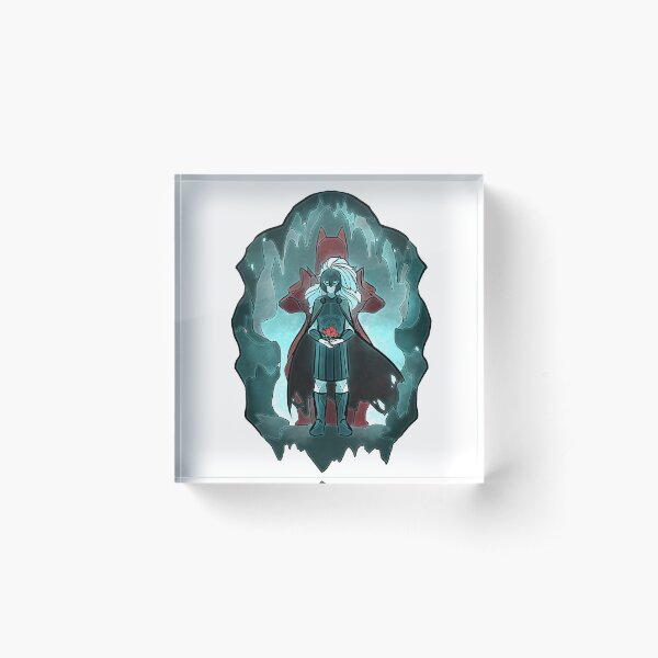 Stained Glass: Hades Acrylic Block