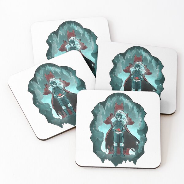 Stained Glass: Hades Coasters (Set of 4)