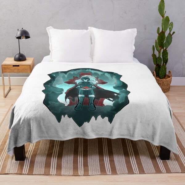 Stained Glass: Hades Throw Blanket