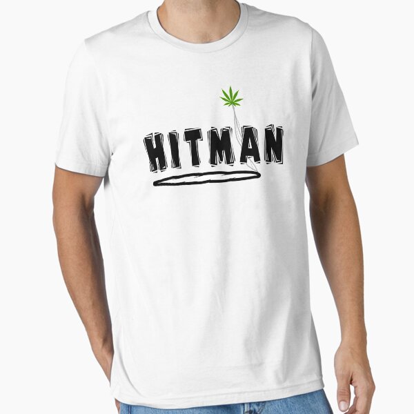 Aperçu de l'œuvre Marijuana "Hitman" créée et vendue par MarijuanaTshirt.