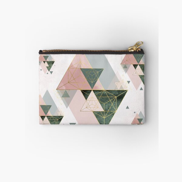 Item preview, Pink and green Geometric designed and sold by UrbanEpiphany.