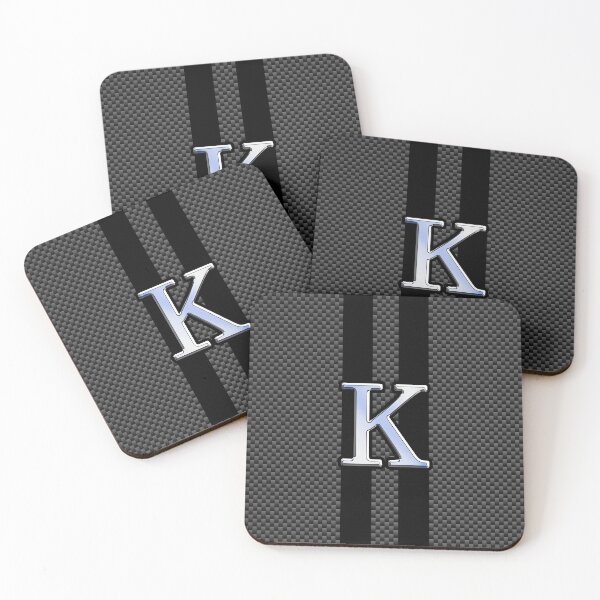 Item preview, Kappa Greek Letter Symbol Chrome Carbon Style designed and sold by Garaga.