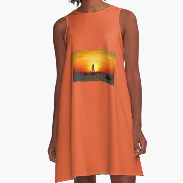 Sunset sail A-Line Dress