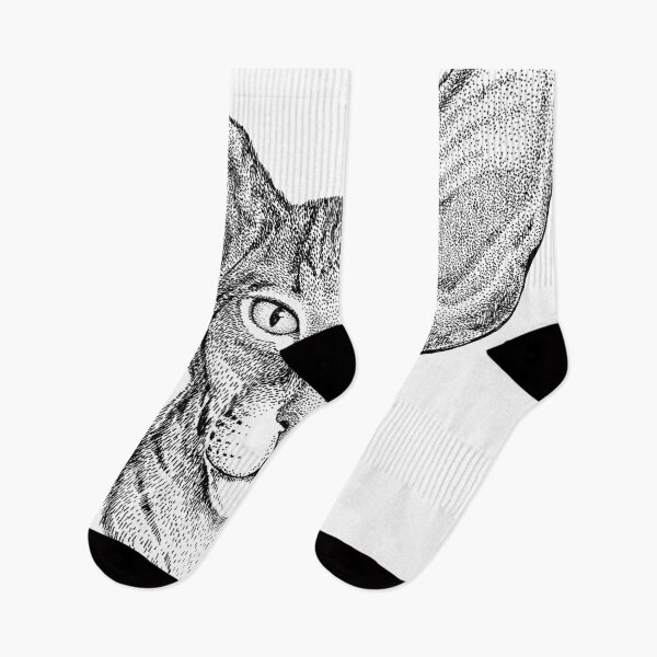 Item preview, ORIENTAL CAT DRAWING designed and sold by ReignGFX.