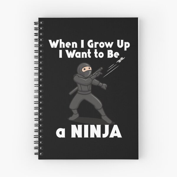 Item preview, Ninja When I Grow Up Karate Jiu Jitsu Martial Arts design designed and sold by doodabobs.