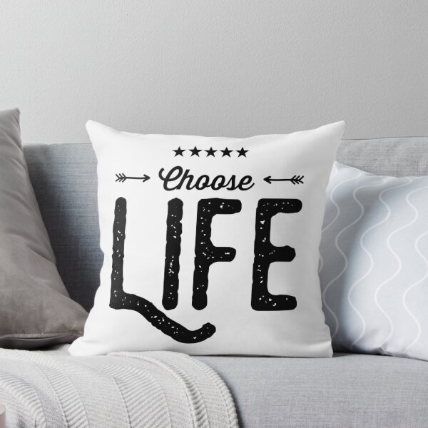Item preview, Motivational Inspirational and Positive quote -  choose life typography text art by Word Fandom - wordfandom designed and sold by Kerry Pritchard.