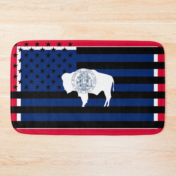 Item preview, Wyoming State Flag Graphic USA Styling designed and sold by Garaga.
