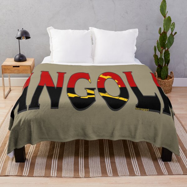 Artikelvorschau, Angola-Schriftart mit angolanischer Flagge entworfen und verkauft von Havocgirl.