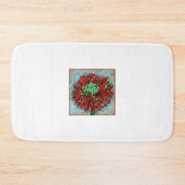 Item preview, December Winter Chrysanthemum designed and sold by brittsartvibes.