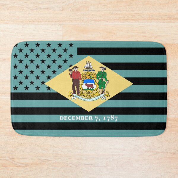 Item preview, Delaware State Flag Graphic USA Styling designed and sold by Garaga.