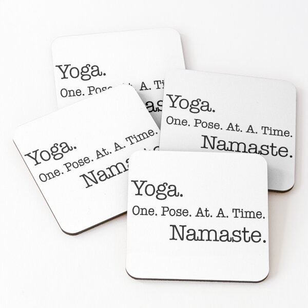 Item preview, Yoga One Pose At A Time Namaste designed and sold by Lois Eastlund.