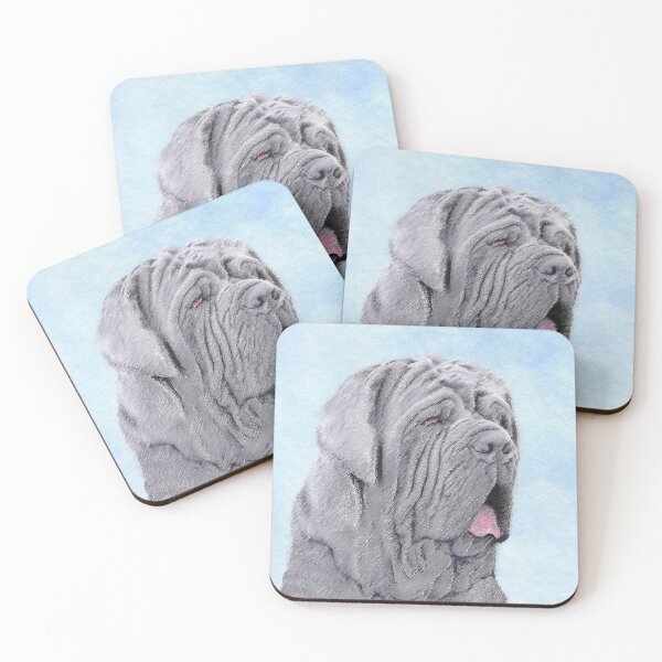 Item preview, Neopolitan Mastiff Painting - Original Dog Art designed and sold by alpendesigns.