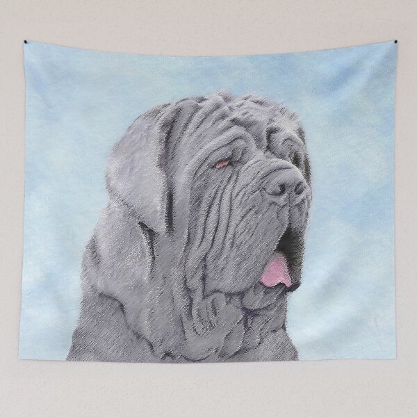 Item preview, Neopolitan Mastiff Painting - Original Dog Art designed and sold by alpendesigns.