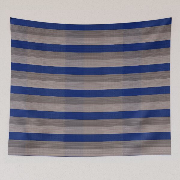 Item preview, Dark blue / silver  "Fabric" lines pattern designed and sold by wagnerps.