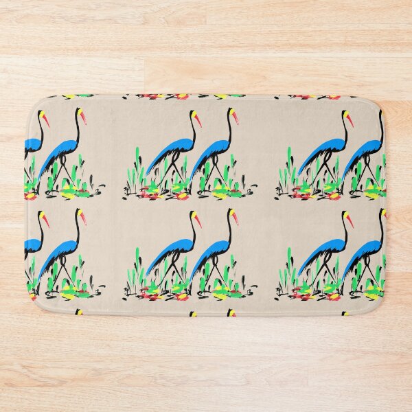 Item preview, Six colorful African cranes on dawn patrol designed and sold by Squirrox.