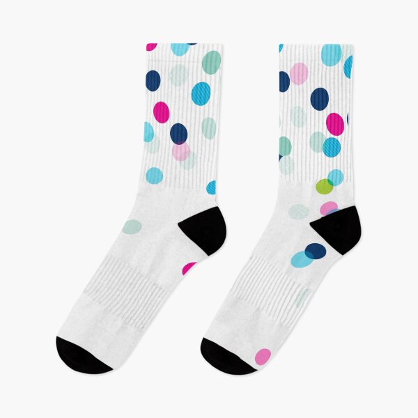 Item preview, CONFETTI SPOT modern bright colourful fun pattern designed and sold by Kat Massard.