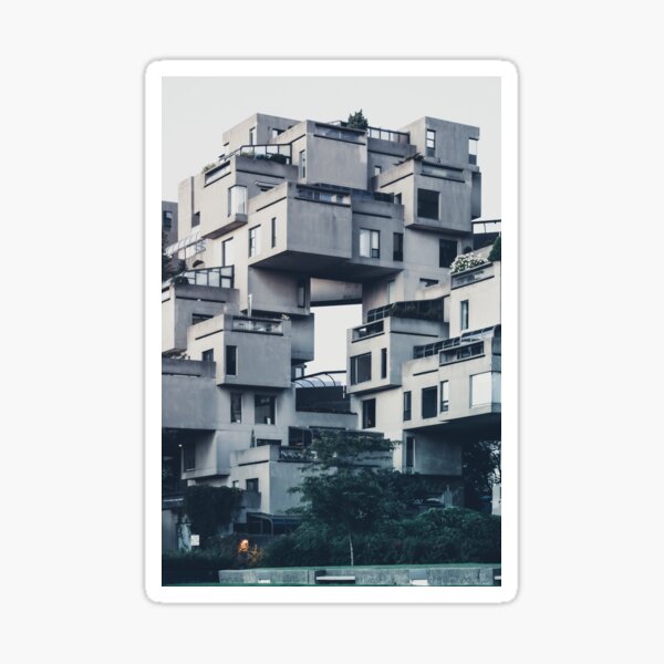 Habitat 67, Montreal Sticker