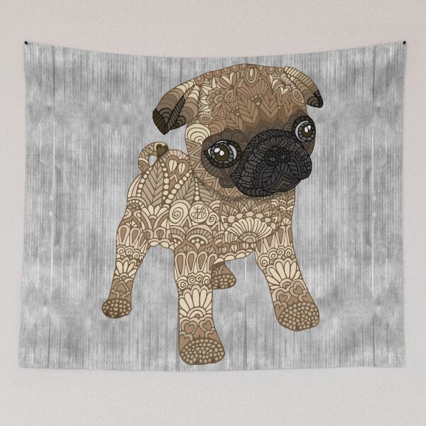 Item preview, Adorable Pug Puppy designed and sold by artlovepassion.