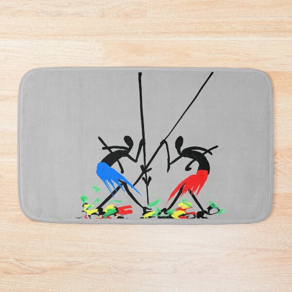 Item preview, Two colorful African hunters/warriors designed and sold by Squirrox.