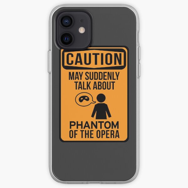 Phan Warning iPhone Soft Case