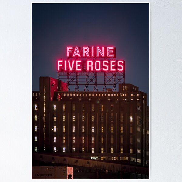 Item preview, Farine Five Roses Night Montreal designed and sold by TokyoLuv.