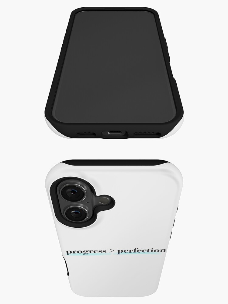Thumbnail 3 von 4, iPhone-Hülle, Fortschritt über Perfektion designt und verkauft von planet-eye.
