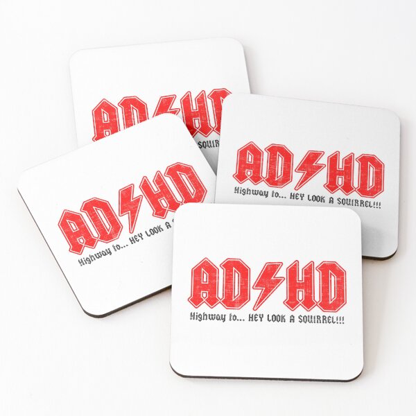 Item preview, ADHD Highway To Hey Look A Squirrel  designed and sold by PastBabylon.