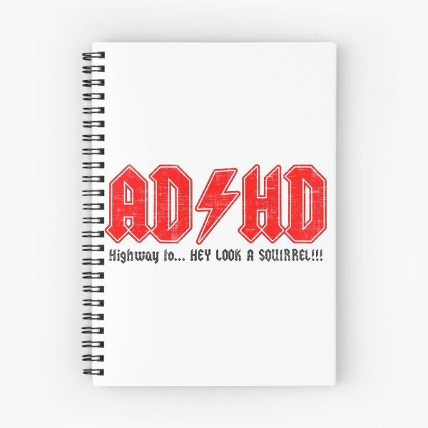 Item preview, ADHD Highway To Hey Look A Squirrel  designed and sold by PastBabylon.