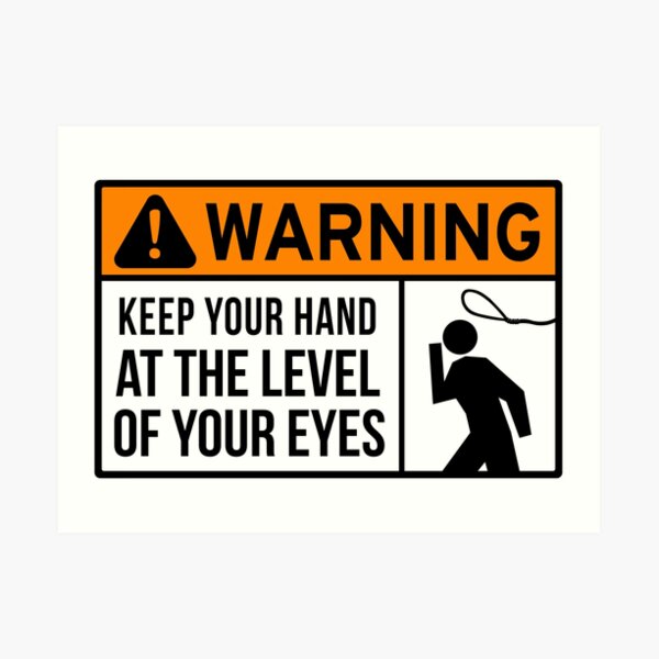 To Avoid Lassos Art Print