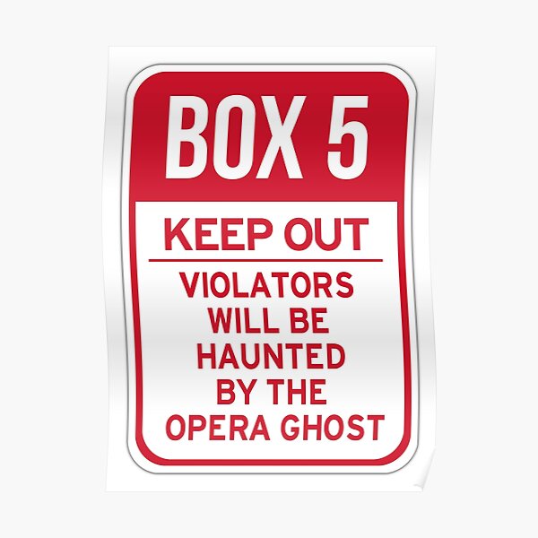 Box 5: Keep Out Poster