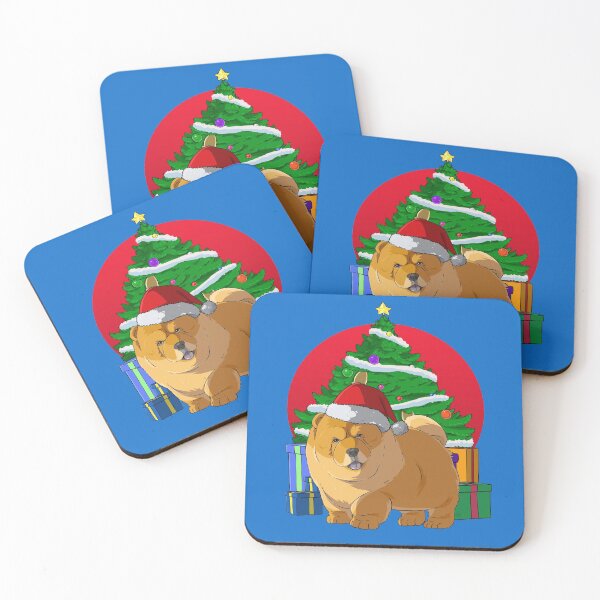 Item preview, Chow Chow Christmas Santa Hat designed and sold by Nosek1ng.