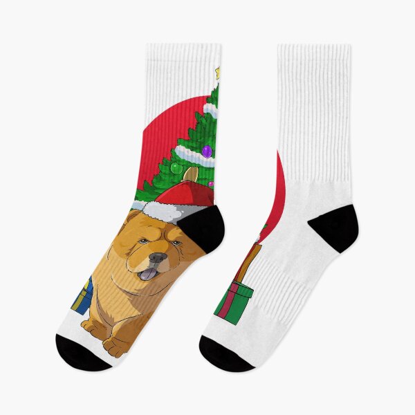 Item preview, Chow Chow Christmas Santa Hat designed and sold by Nosek1ng.