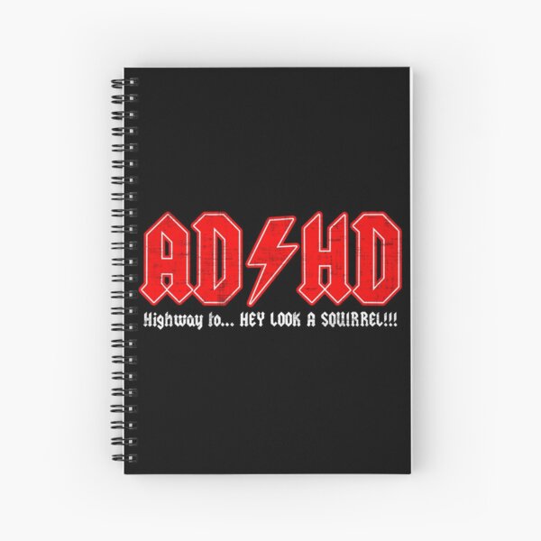 Item preview, ADHD Highway To Hey Look A Squirrel  designed and sold by PastBabylon.